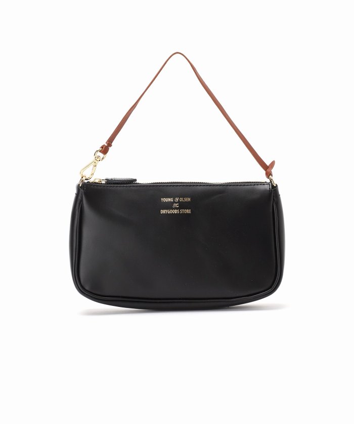 ☆美品【YOUNG&OLSEN】FRAMeWORK 別注2WAYポーチのみ YOUNG＆OLSEN 別注ストラップ付き2WAY ポーチ（ショルダーバッグ