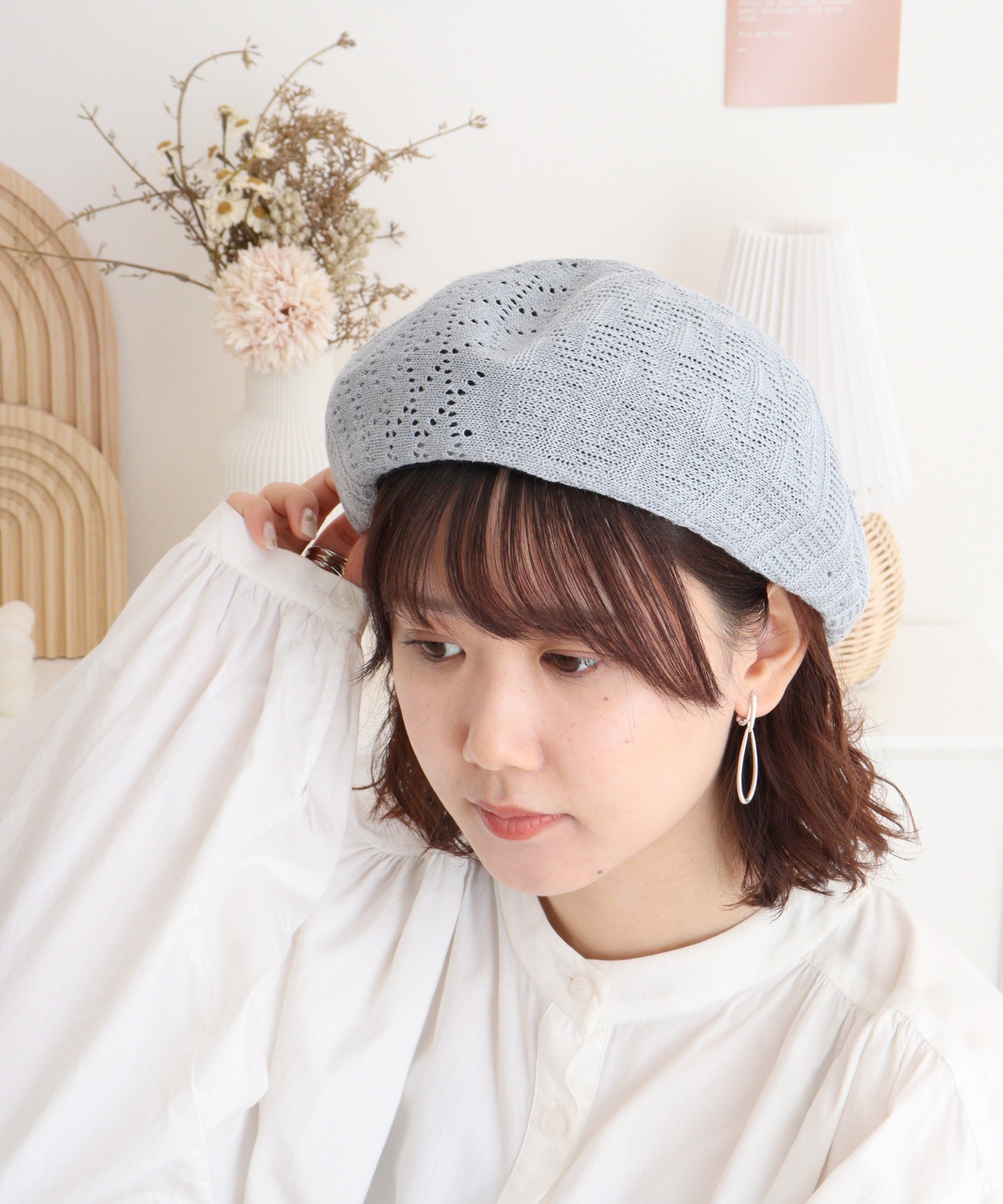 ensou. bones ベレー　帽子　エンソウ　class sade 人気ブランドバ40代 ベレー bones ensou. 帽子 sade class