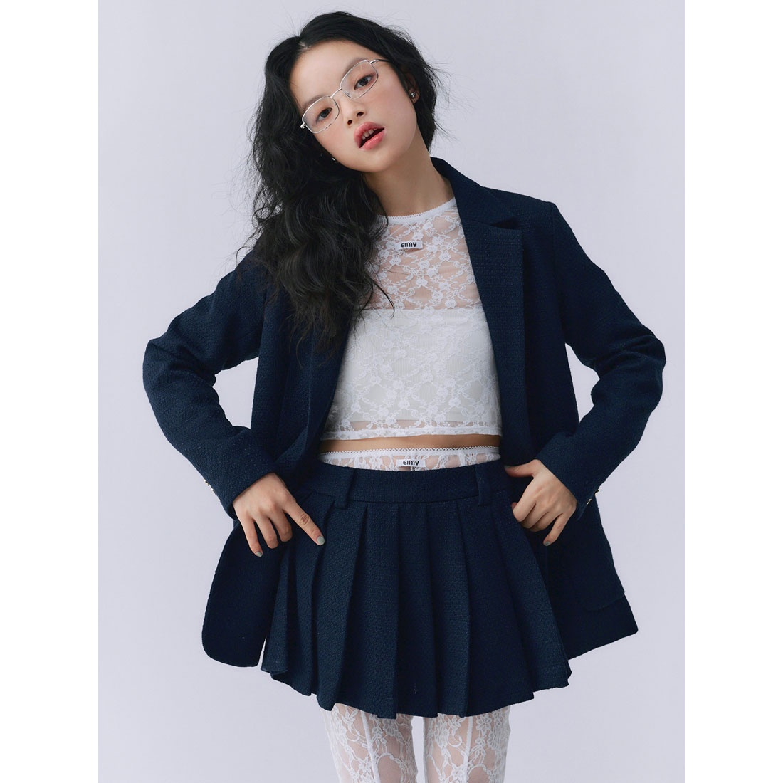 セール 50%OFF】エイミーイストワール eimy istoire ツイード