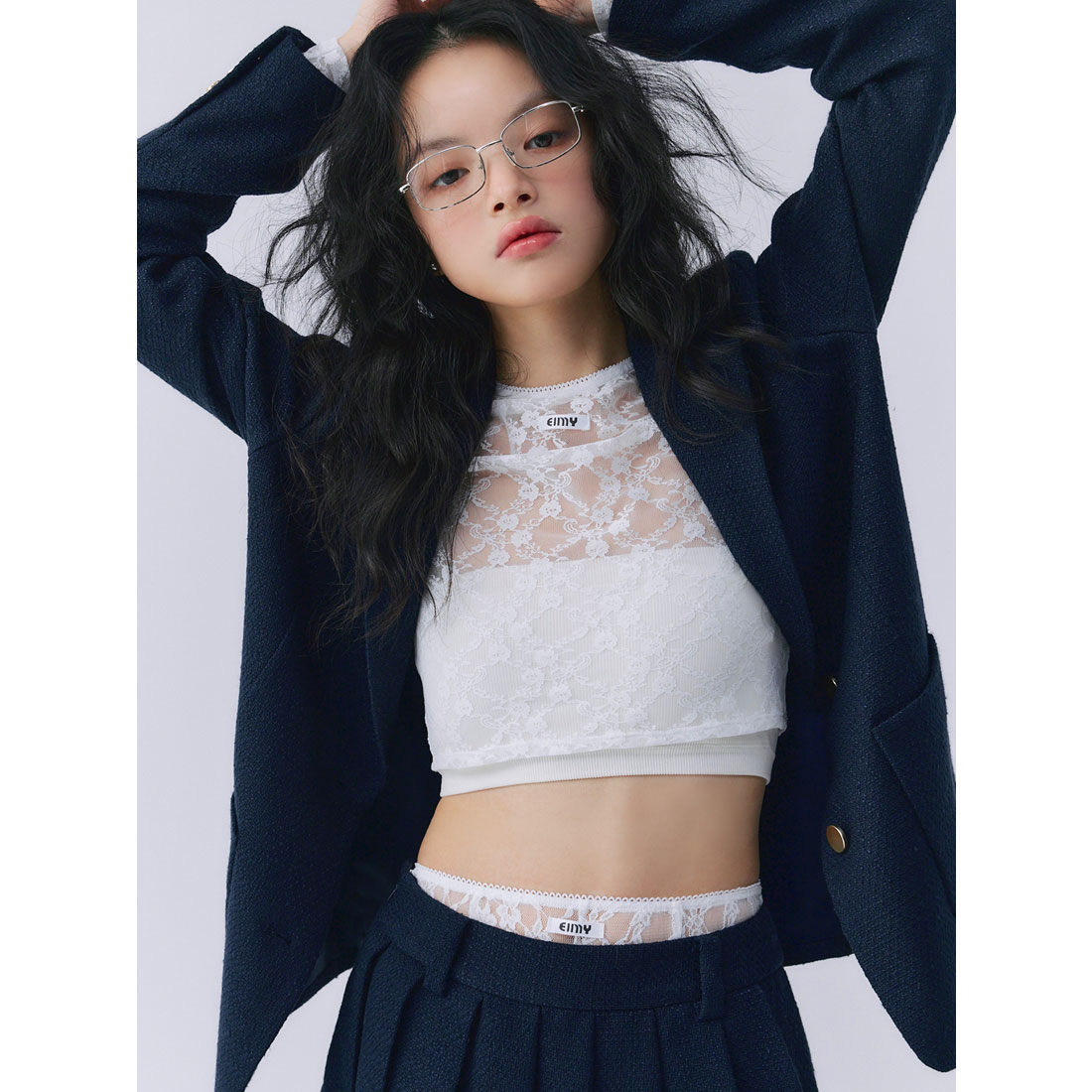 セール 50%OFF】エイミーイストワール eimy istoire ツイード