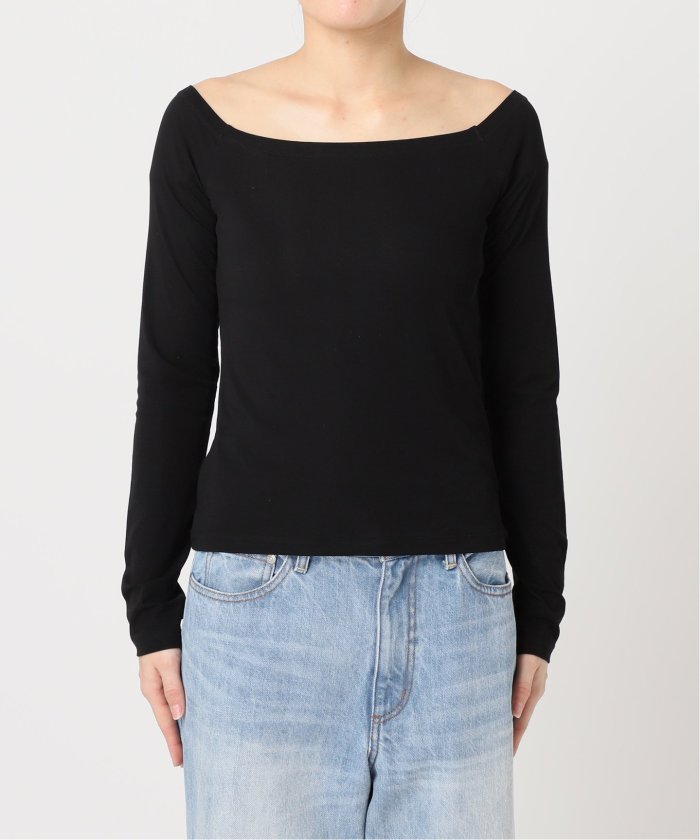 Plage JANE SMITH 別注 OFF SHOULDER プルオーバー セール 30%OFF】JANE SMITH / ジェーンスミス 別注 OFF SHOULDER