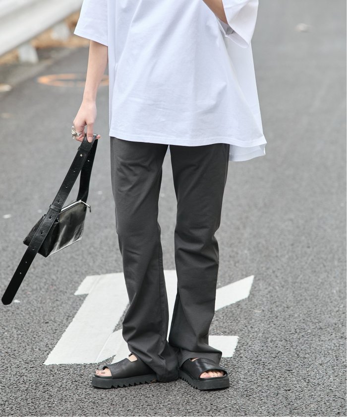 チャンピオン×ジャーナルスタンダード by HOLIDAY フレアパンツ セール】【CHAMPION×JOURNAL STANDARD by HOLIDAY】フレアパンツ