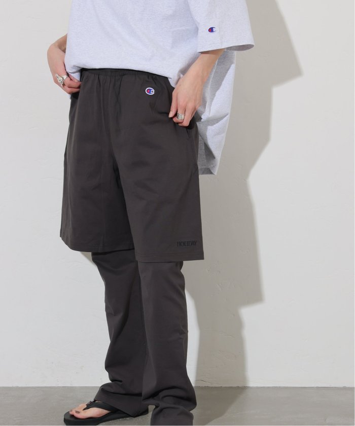 JOURNALSTANDARD byHOLIDAY ハーフパンツ ジャーナルスタンダード JOURNAL STANDARD 《予約》【CHAMPION