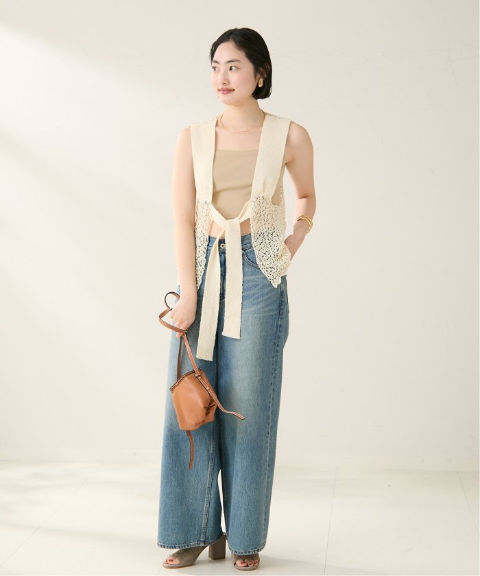 Plage - enrica/LACE 2WAY ベスト enrica / エンリカ LACE 2WAY ベスト(508055351) | プラージュ