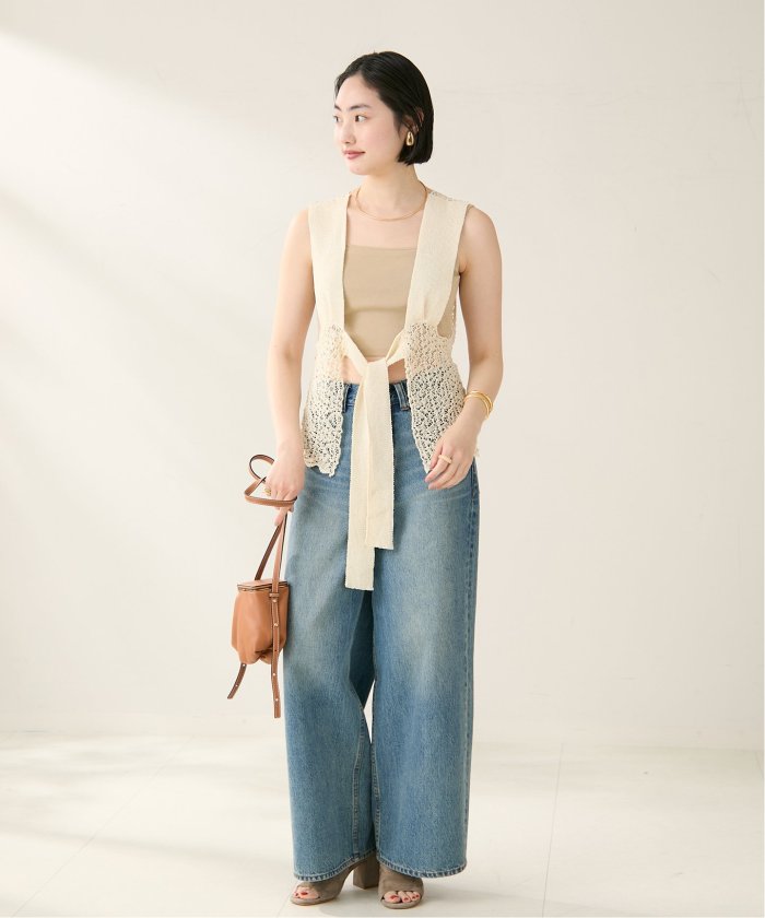 enrica / エンリカ LACE 2WAY ベスト(508055351) | プラージュ