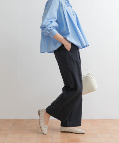 URBAN RESEARCH DOORS パンツ レーヨンコットンイージーパンツ