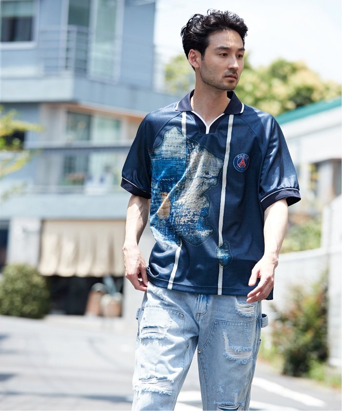 公式 Poggy × SHIRT GAME PRINTED PSG Saint－Germain】DEAR Paris ウェア