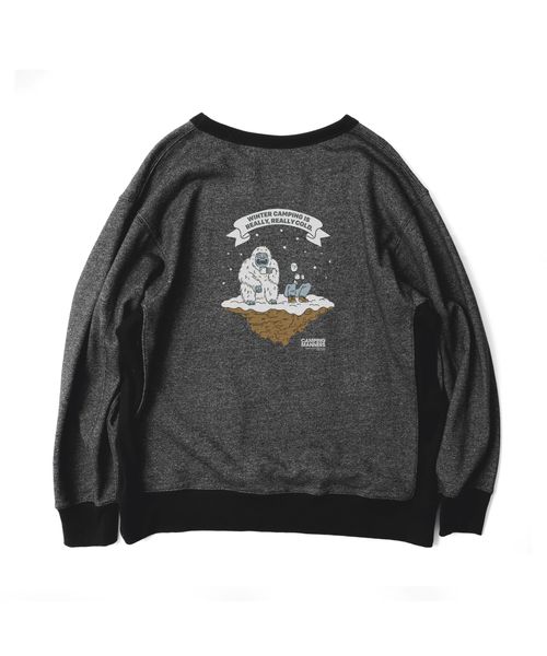 セール 30%OFF】ECO HYBRID CAMPING MANNERS RRC SWEATSHIRT
