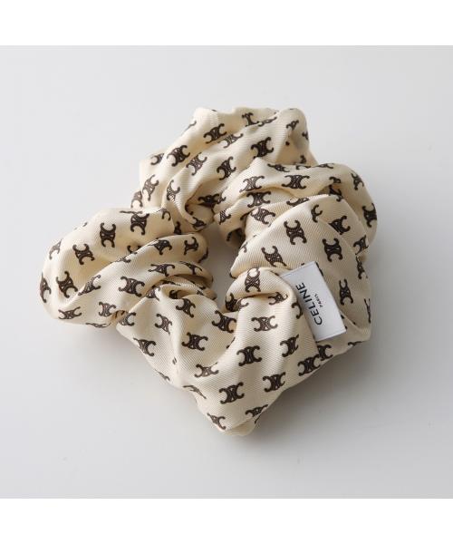 セリーヌ CELINE CELINE シュシュ Mini Triomphe Scrunchy
