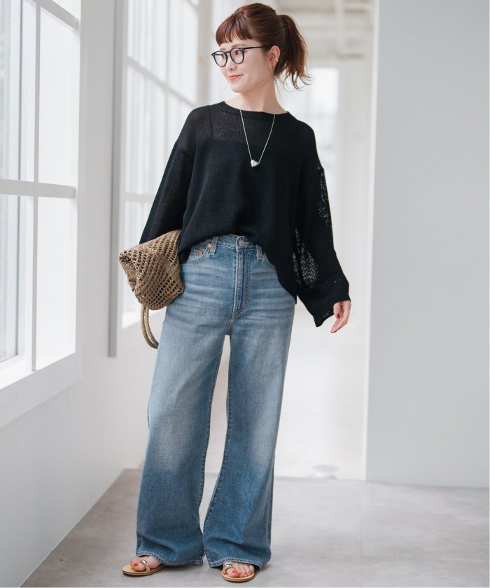 セール】LEVI'S/リーバイス S*S 別注SMU RIBCAGE WIDE LEG