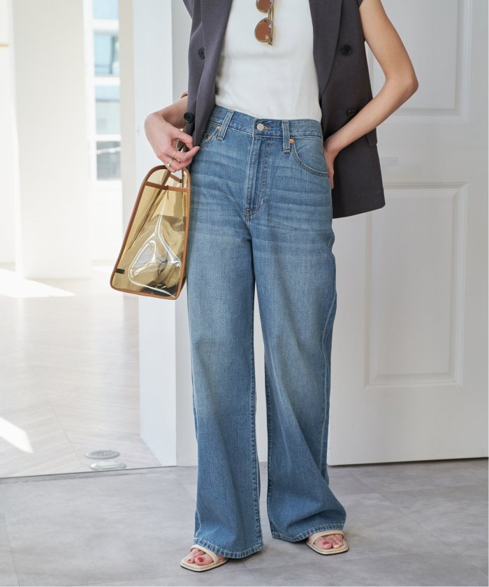 スピックアンドスパン リーバイス 別注SMU RIBCAGE WIDE LEG セール】LEVI'S/リーバイス S*S 別注SMU RIBCAGE WIDE LEG