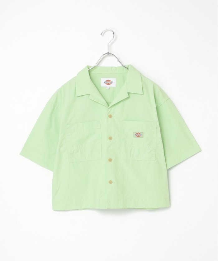 【ヴァンス　エクスチェンジ】Dickies ディッキーズ クロップドシャツ セール】Dickies ディッキーズ クロップドシャツ(508024483