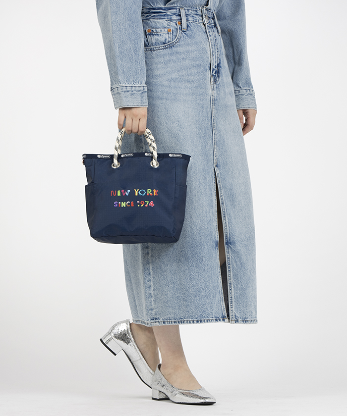 MEDIUM 2 WAY TOTEハリボーエヌワイシーリバーシブルトート