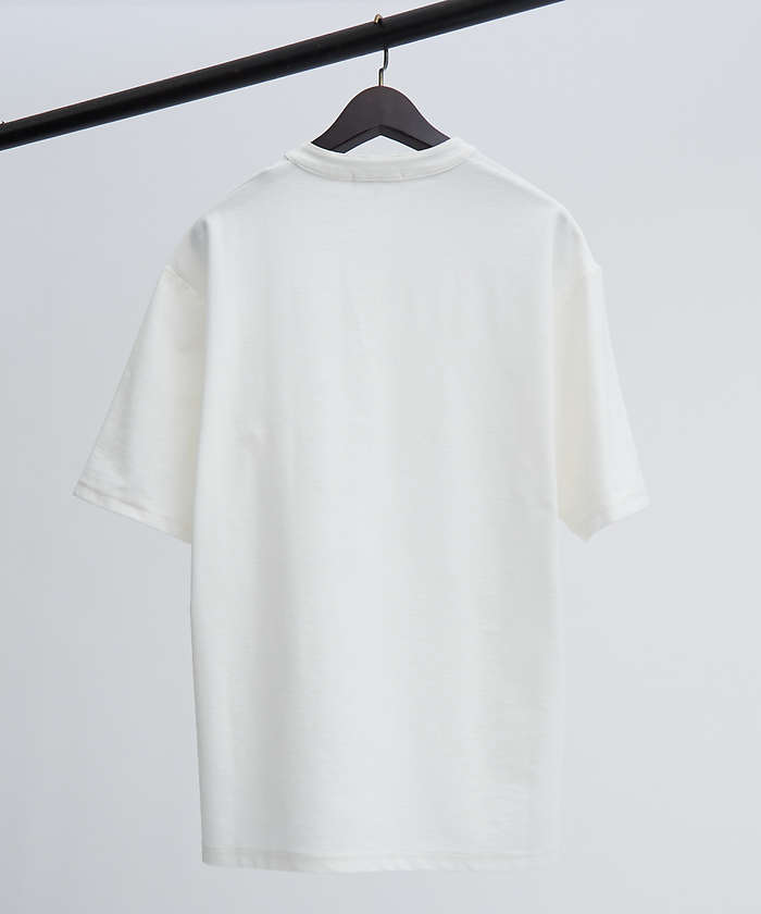 【接触冷感】Vネック スキッパーTシャツ/ヘンリーネック/COVEROSS(R) 接触冷感】Vネック スキッパーTシャツ/ヘンリーネック/COVEROSS