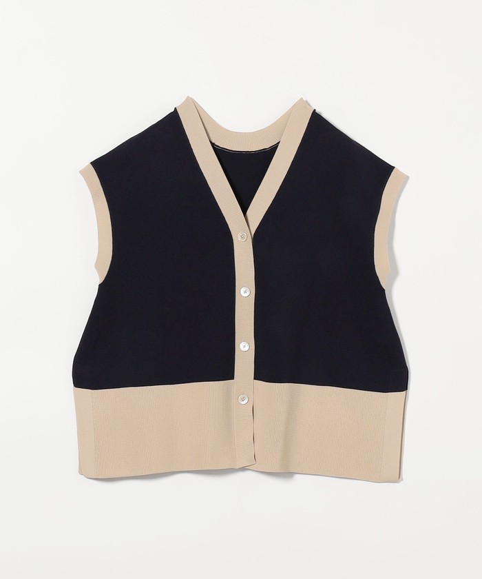 ミニマル 2WAY ニットベスト セール 30%OFF】ミニマル 2WAY ニットベスト(508038156