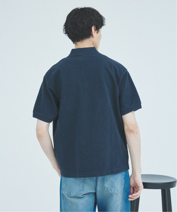 最終値下 ラコステ ジャーナルスタンダード別注 ヘビーピケポロシャツ LACOSTE / ラコステ 別注 ピグメント ダイ ヘビー ピケ