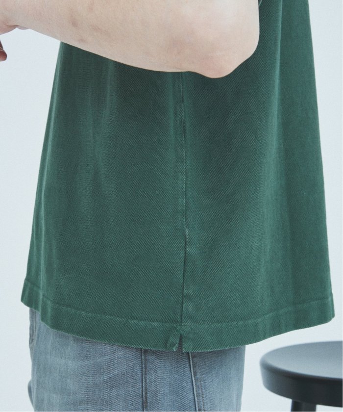 最終値下 ラコステ ジャーナルスタンダード別注 ヘビーピケポロシャツ LACOSTE / ラコステ 別注 ピグメント ダイ ヘビー ピケ