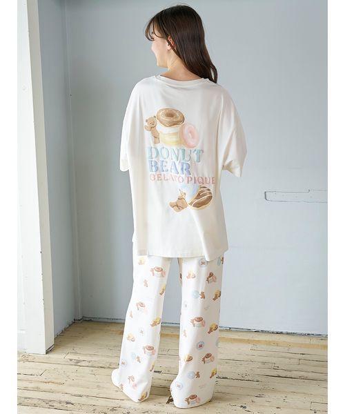 セール 30%OFF】ドーナツベア柄ロングパンツ(508083358