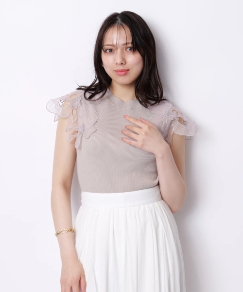 セール50%OFF】エンブロイダリーニット(508084969) | マイ