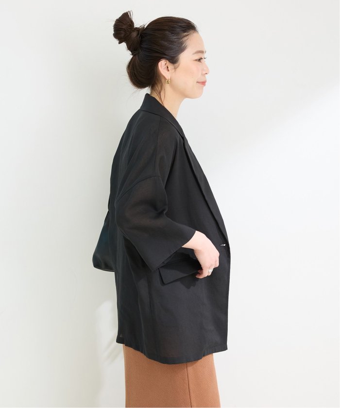 B.C STOCKベーセーストックハーフスリーブジャケット　シアージャケット ベーセーストック B.C STOCK 《予約》ハーフスリーブジャケット
