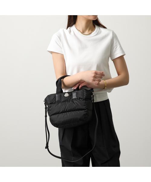 関送込【MONCLER】Caradocトートバッグ MONCLER モンクレール トートバッグ ブラック CARADOC TOTE BAG