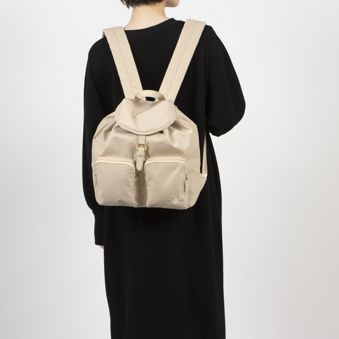 BEVERLY HILLS POLO CLUB ミニ バックパック BH4002 BEIGE BEVERLY HILLS POLO CLUB バックパックMINI BH4002 BEIGE