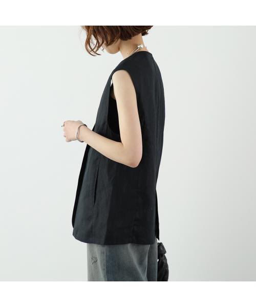 CLOCHE ベスト 512-85562 ジレ リネン クロシェ CLOCHE CLOCHE ベスト 512-85562 ジレ リネン （11