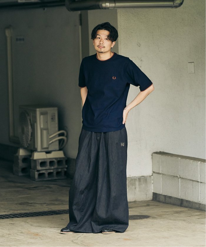 FRED PERRY 417別注 Textured Single Tipped Tシャツ(508095794
