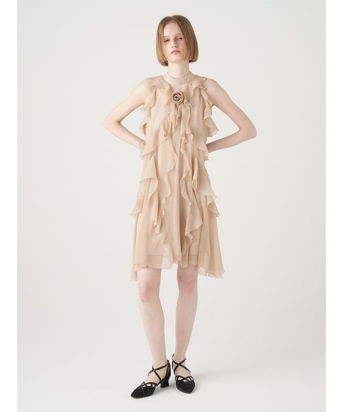 ラッフルミニドレス(508100882) | FURFUR(FURFUR) - d fashion ラッフルミニドレス(508100882) | FURFUR(FURFUR) - d fashion