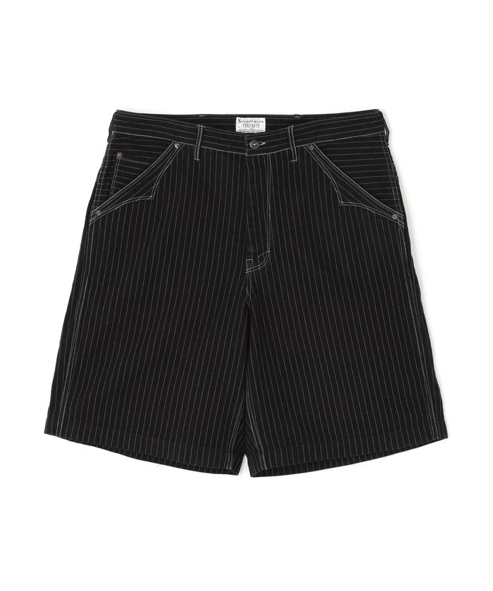 Schott ブラック・ヒッコリーデニム　34 OLD HICKORY DENIM SHORTS/オールドヒッコリー デニムショーツ