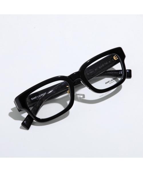 SAINT LAURENT スクエアフレームメガネ SAINT LAURENT サンローラン メガネフレーム メンズ スクエア