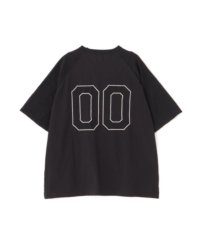 tシャツ 「WEB LIMITED Belle LINE」LACE NUMBERING T-SHIRT/レースナンバリングTシャツ レディース WEB LIMITED Belle LINE》LACE NUMBERING T－SHIRT/レース