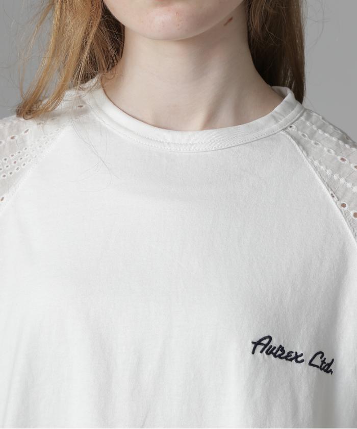 WEB LIMITED Belle LINE》LACE NUMBERING T－SHIRT/レース