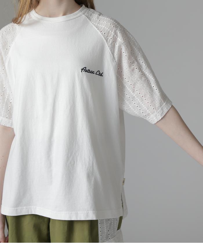 WEB LIMITED Belle LINE》LACE NUMBERING T－SHIRT/レース