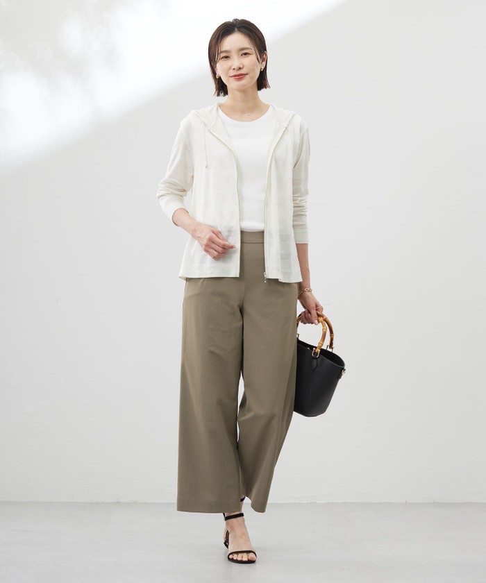 WEB限定カラーあり・洗える】FINE SLEEVELESS ニット タンク