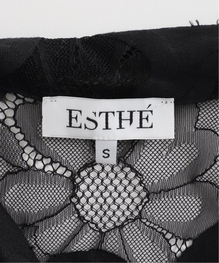 ESTHE OVERSIZED SHEER LACE シャツ(508110542) | フレーム