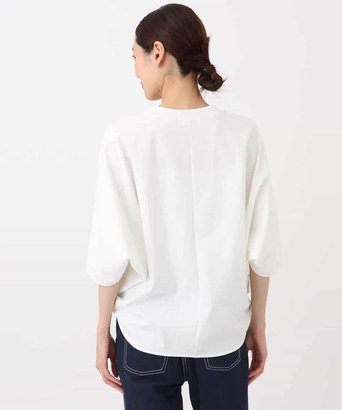 MK MICHEL  / エムケーミッシェルクラン ドルマンスリーブカットソー/接触冷感/UVカット/洗える セール 50%OFF】ドルマンスリーブカットソー/接触冷感/UVカット