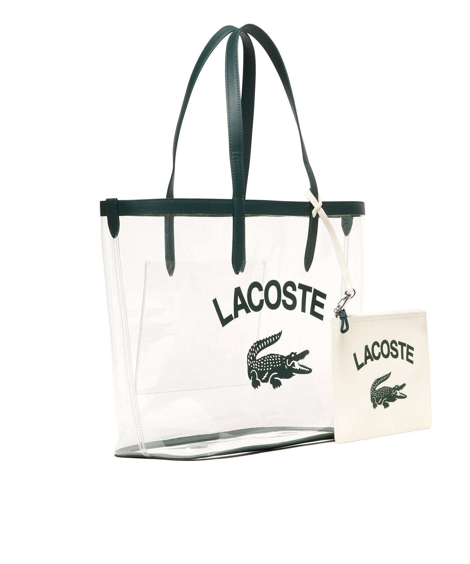 ラコステ LACOSTE アンナシーズナル クリアトートバッグ ラコステ LACOSTE アンナシーズナル クリアトートバッグ