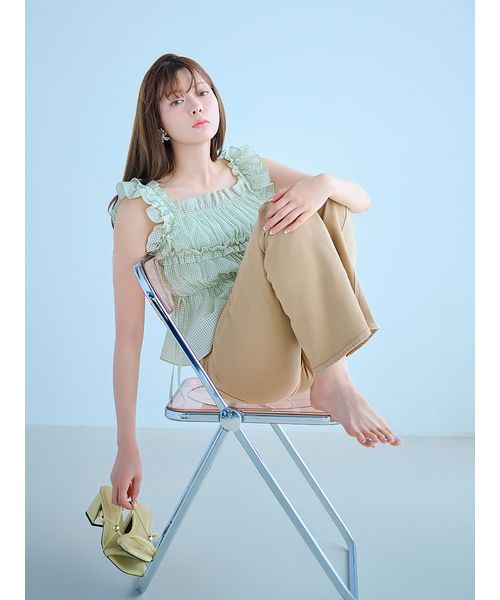 WEB限定00サイズ】ストレッチフレアデニムパンツ(508114126 WEB限定00サイズ】ストレッチフレアデニムパンツ(508114126