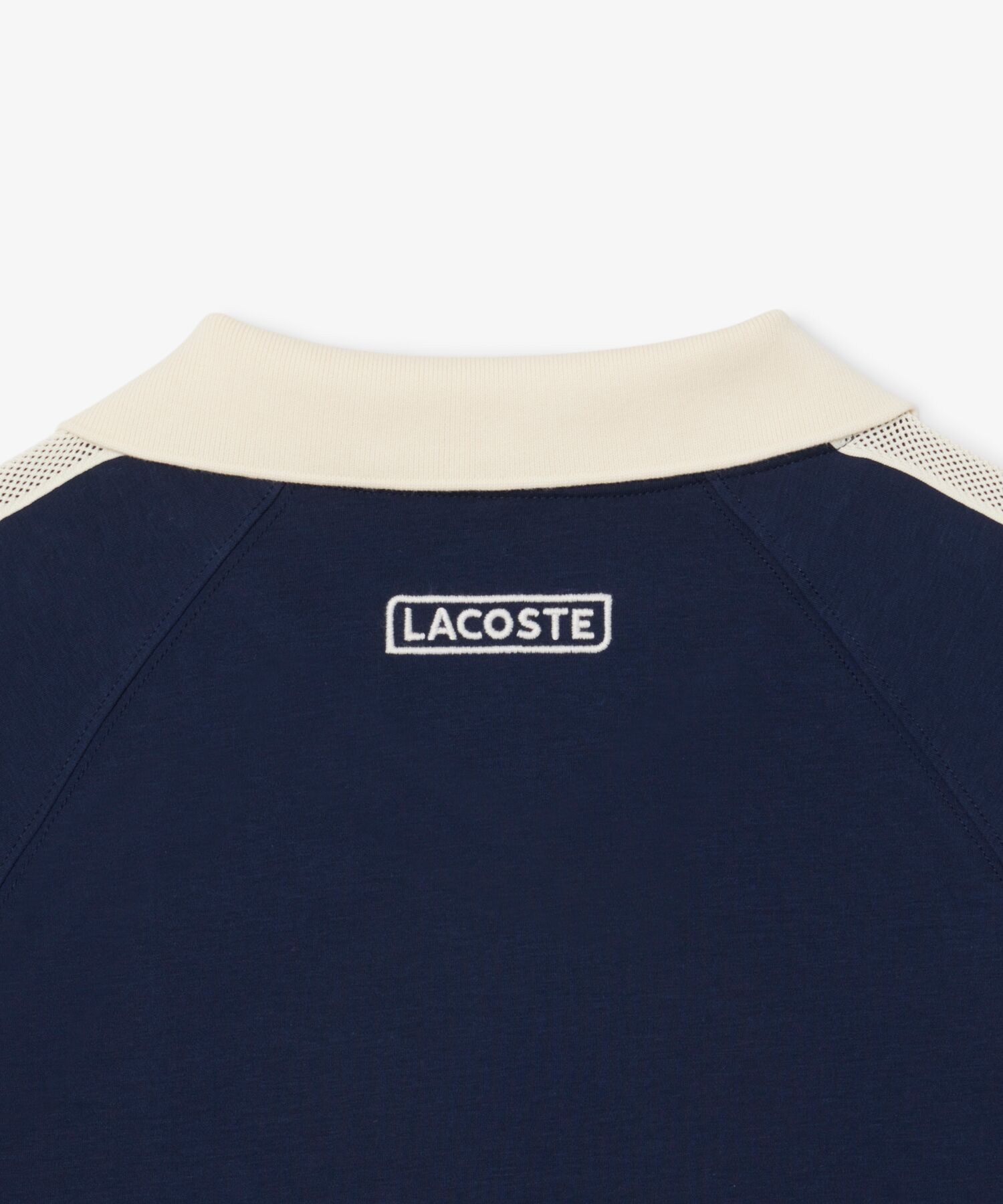 【LACOSTE】メッシュショルダーオープンネックシャツ メッシュショルダーオープンネックシャツ｜ラコステの通販
