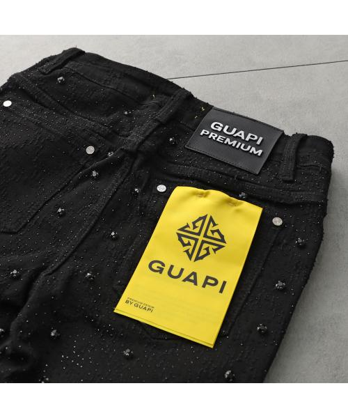 グアピ GUAPI GUAPI ジーンズ All Black Embellished Denim V2 グアピ GUAPI GUAPI ジーンズ All Black Embellished Denim V2