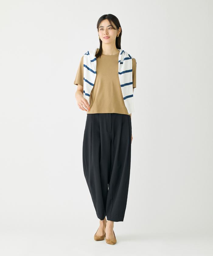 tシャツ クルーネックTシャツ「スビン綿MIXフライス」 レディース クルーネックTシャツ《スビン綿MIXフライス》(508115908