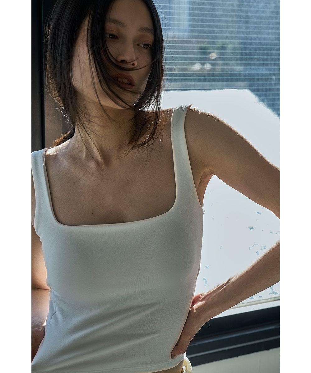マージュール marjour CUP IN SQUARE TANKTOP(508119005) | マー