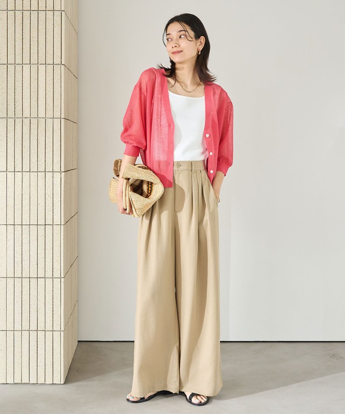 セール 40%OFF】シアーエアカーデ －ウォッシャブル－(508007126