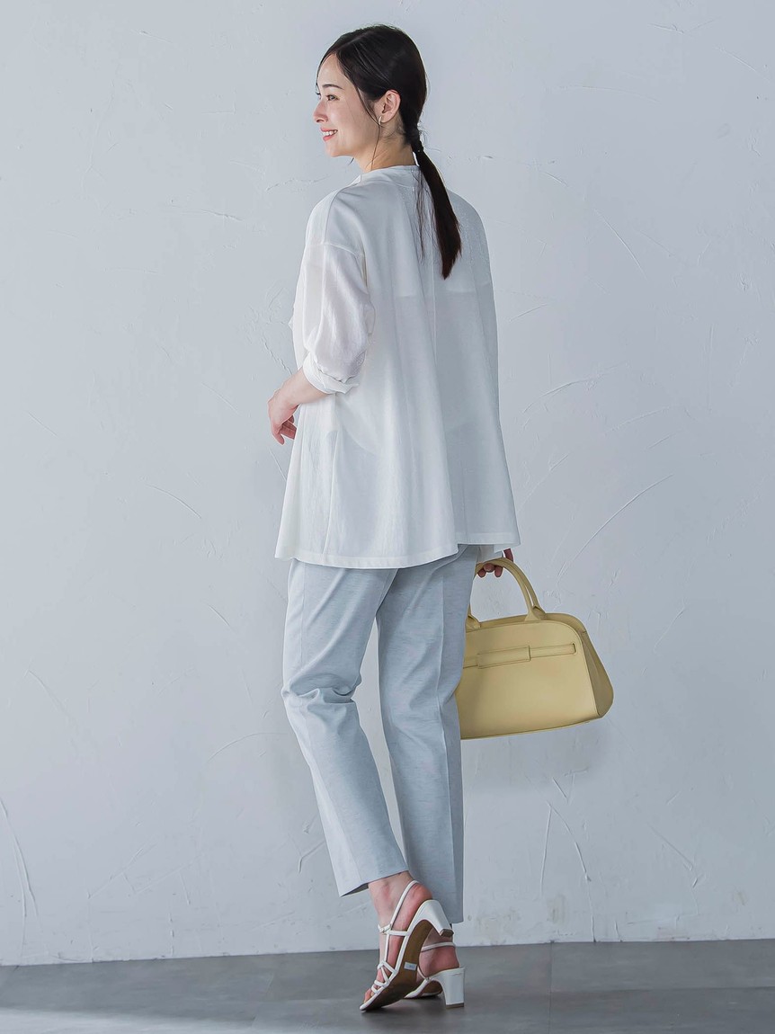 DE CLASSE LAUTREAMONT / デュクラス ロートレアモン コットンナイロンカーディガン≪手洗い可能≫ ロートレアモン デュクラス LAUTREAMONT DE CLASSE コットン