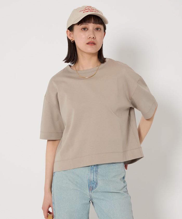 クロップド ポンチ Tシャツ(508123741) | グリーンレーベル クロップド ポンチ Tシャツ(508123741) | グリーンレーベル