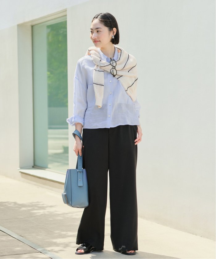 RAMIE LYOCELL CROPPED シャツ(508126061) | プラージュ(Plage