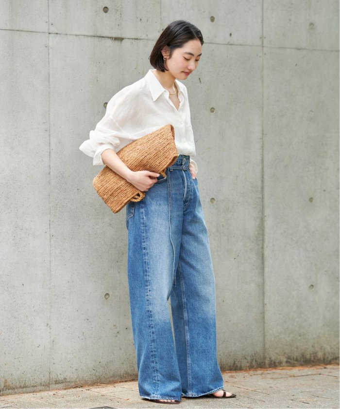 RAMIE LYOCELL CROPPED シャツ(508126061) | プラージュ(Plage