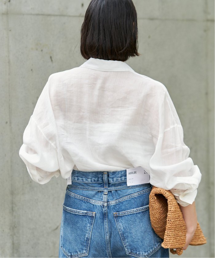 plage｜RAMIE LYOCELL CROPPED シャツ | Rakuten Fashion(楽天