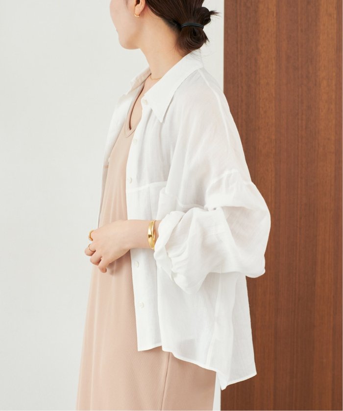 plage｜RAMIE LYOCELL CROPPED シャツ | Rakuten Fashion(楽天